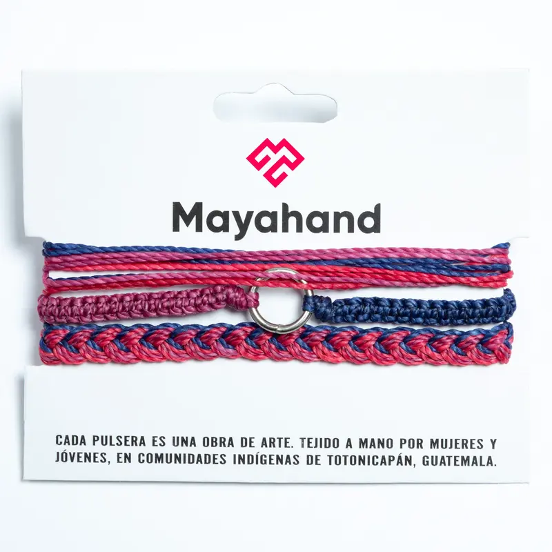 Guatemalan Sisterhood Bracelets - Blue