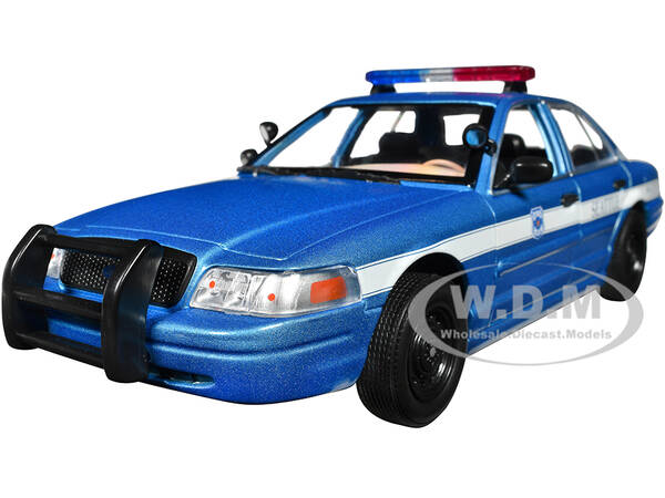 2001 Ford Crown Victoria Police Interceptor Blue Metallic \