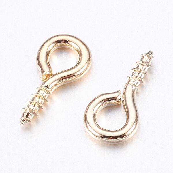 Iron Screw Eye Pin Peg Bails