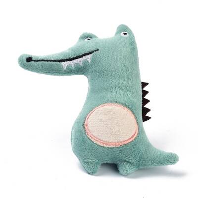 Cartoon Crocodile Non Woven Fabric Brooch