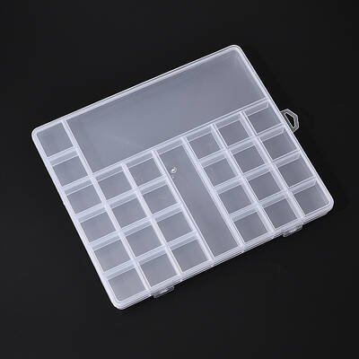 Transparent Plastic Bead Containers