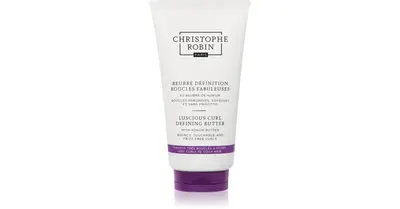 Christophe Robin Fabulous Curls Ritual Kokum Defining Butter Hair from very curly to curly 150ml