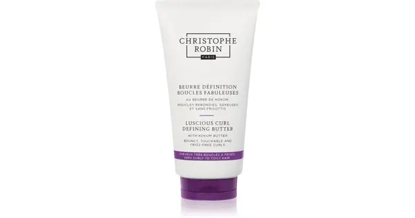 Christophe Robin Fabulous Curls Ritual Kokum Defining Butter Hair from very curly to curly 150ml