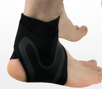 Ankle Support Brace Safety Running Basketball Sports Ankle Sleeves | Size: SM | quantity: 1pc | Model: Left