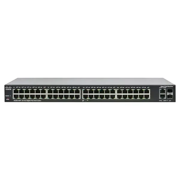 SG200-50FP-AU Cisco SM 200 SG200-50FP 48x PoE 2x Port Combo SFP Switch