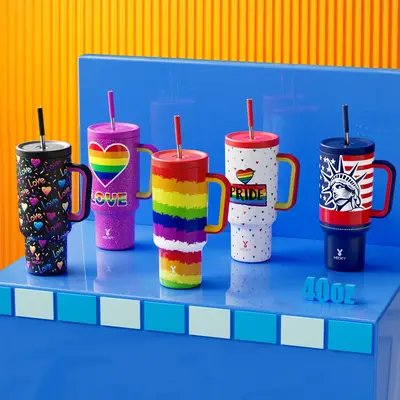 【Clearance Sale】- Meoky Stainless Steel Thermos Cup, Perfect For Car, Office & Travel, Large Capacity, Trendy Design, Gif...