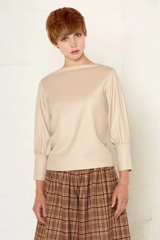 Jodie Top (Beige) | size: L