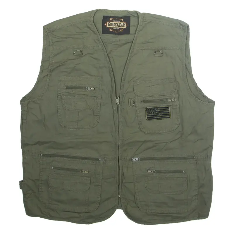 GUIDE GEAR Mens Gilet Green S