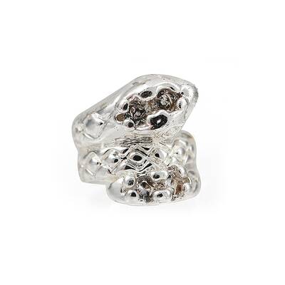 Rack Plating Brass Clear Cubic Zirconia Beads