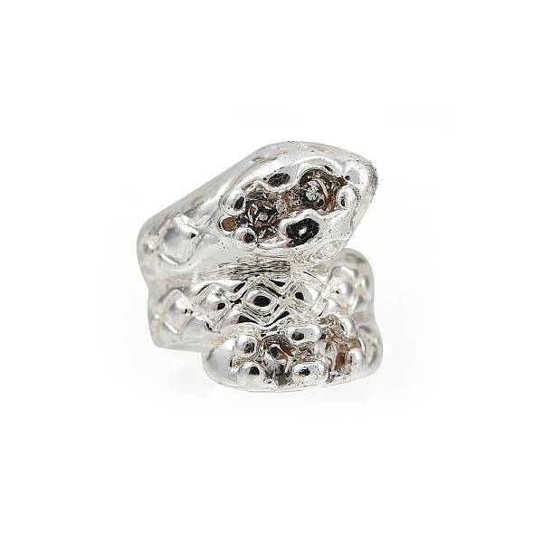 Rack Plating Brass Clear Cubic Zirconia Beads
