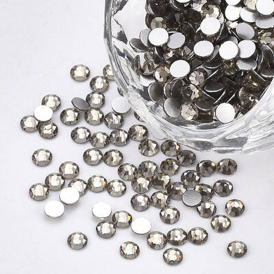 Glass Rhinestone Flat Back Cabochons