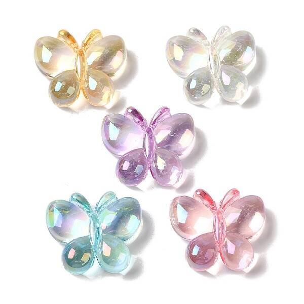UV Plating Transparent Acrylic Beads
