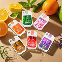 Portable Travel Hand Sanitizer Spray, Moisturizing Fruit Plant Scented Hand Sanitizer, Fragrance Hand Cleaning Products for W...