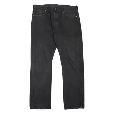 LEVI'S 501 BIG E Jeans Mens Black Regular Straight W38 L32