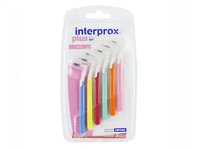 Interprox Plus 90° Interdental Brushes Mix x6