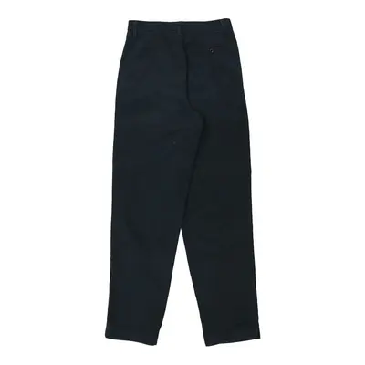 Benetton Trousers - 28W UK 10 Navy Cotton