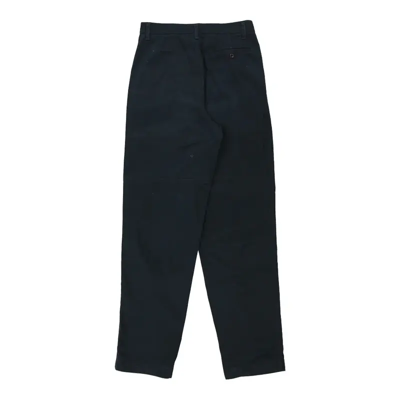 Benetton Trousers - 28W UK 10 Navy Cotton