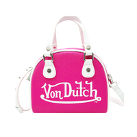Von Dutch Hot Pink Bowling Bag