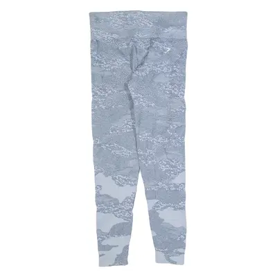 GYMSHARK Activewear Womens Leggings Blue Skinny M W26 L26