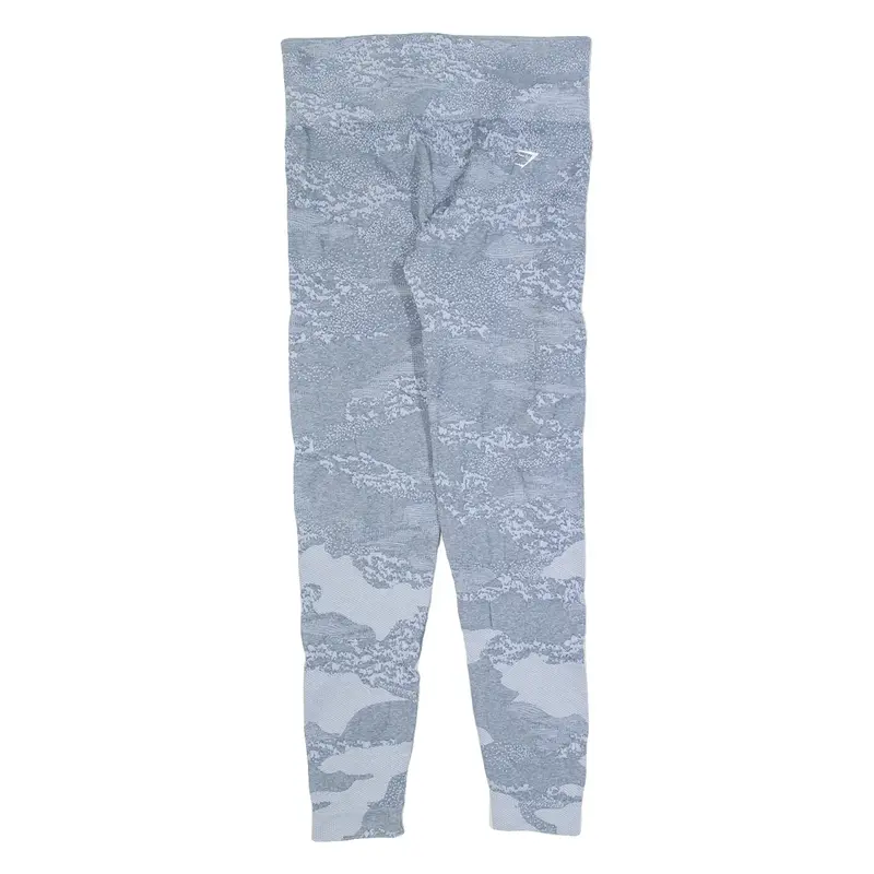 GYMSHARK Activewear Womens Leggings Blue Skinny M W26 L26
