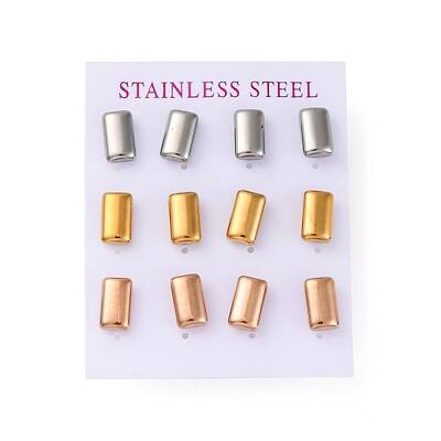 304 Stainless Steel Stud Earrings