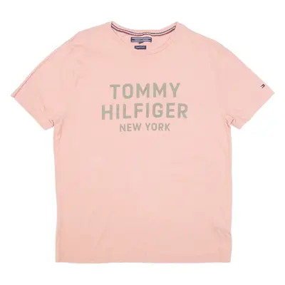 TOMMY HILFIGER Womens T-Shirt Pink L