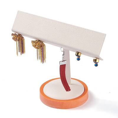 Resin Artificial Marble Jewelry Earrings Displays
