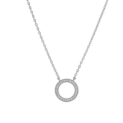 Again Jewelry Collana In Argento Scintillante Anello Ajna0019
