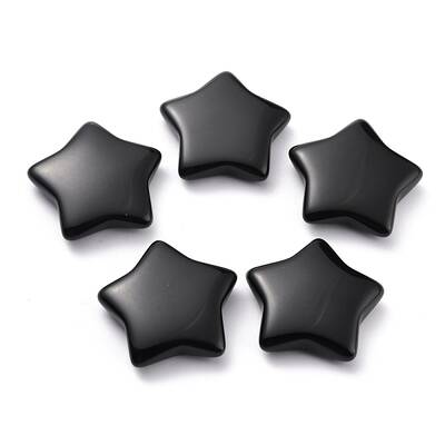 Natural Obsidian Beads