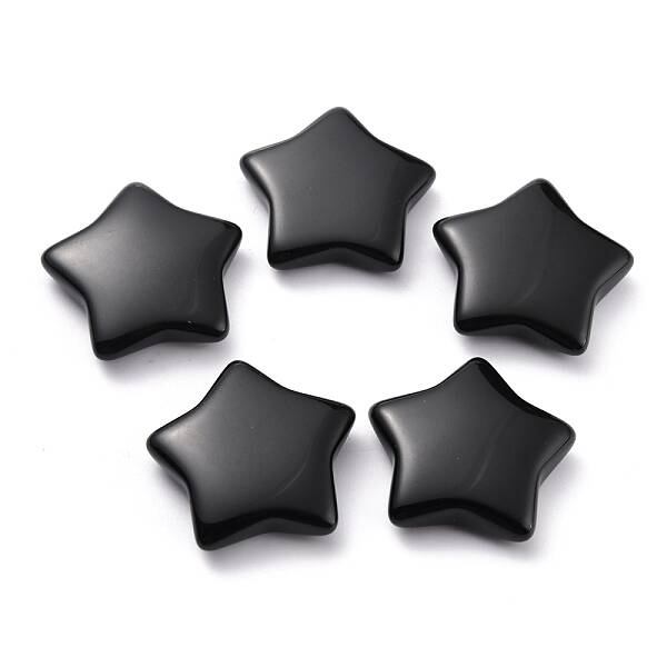 Natural Obsidian Beads