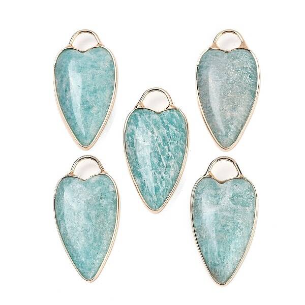 Natural Amazonite Pendants