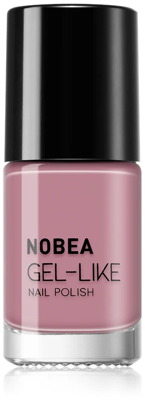 NOBEA Day-to-Day Gel-like nail polish gel effect color Rouge #N03 6 ml
