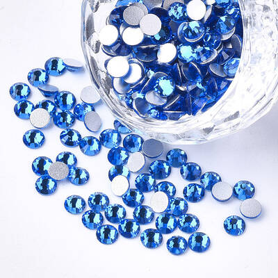Glass Rhinestone Flat Back Cabochons