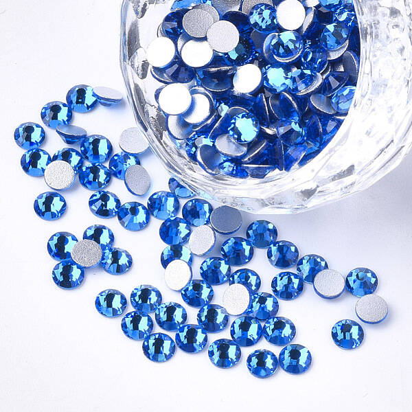 Glass Rhinestone Flat Back Cabochons
