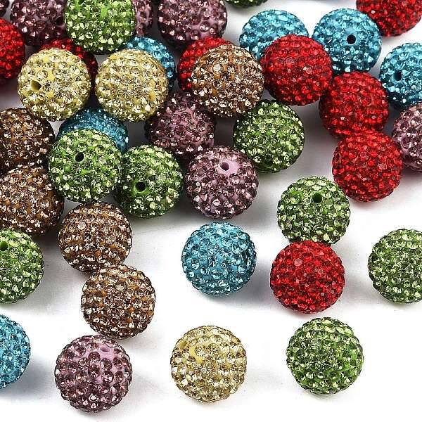 Pave Disco Ball Beads