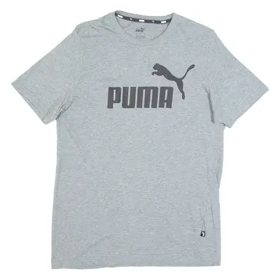 PUMA Mens T-Shirt Grey M