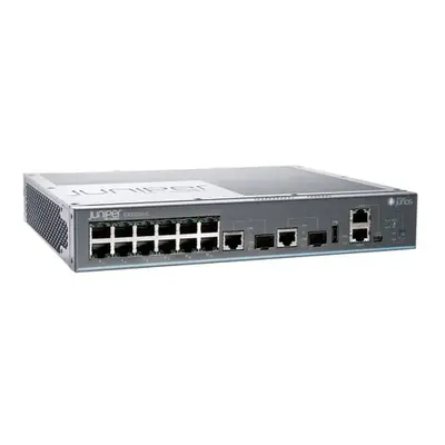Juniper EX2200-C-12T-2G | EX2200 Series 12 x Ports 10/100/1000Base-T + 2 x Combo Gigabit SFP Ports Layer 3 Managed 1U Rack-mo...