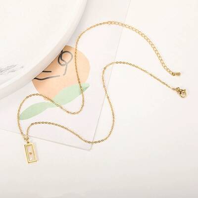 304 Stainless Steel Mustard Seed Faith Pendant Necklaces