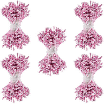 Cotton with Gypsum Artificial Flower Core for Hairpin Accessories
