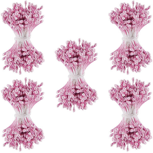 Cotton with Gypsum Artificial Flower Core for Hairpin Accessories