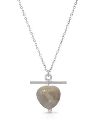 Lovy Necklace | Color: Dark | Metal Color: Silver