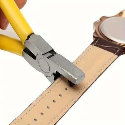 Hole Punching Pliers, Watch Punching Pliers, Belt Punching Pliers, Shoelace Punching Pliers, Pliers for Sandals and Tag, P...