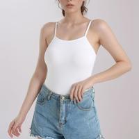 Women’s Ribbed Spaghetti Strap - Stretchy Knit Slim Fit Sleeveless Tank Top,  Perfect for Layering or Wearing Solo, Ideal f...