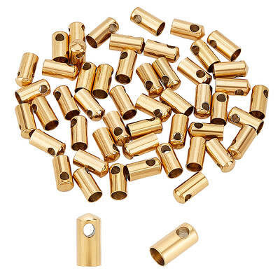 PVD Vacuum Plating 304 Stainless Steel Cord Ends