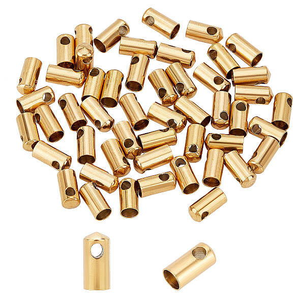 PVD Vacuum Plating 304 Stainless Steel Cord Ends