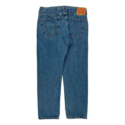 505 Levis Jeans - 34W 29L Blue Denim