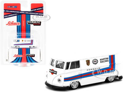 Volkswagen T1 Van Low Ride Height White with Stripes \