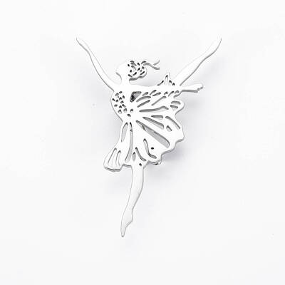 Non-Tarnish Dancer Brooch
