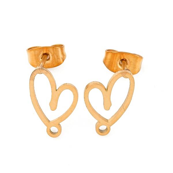 304 Stainless Steel Stud Earring Findings