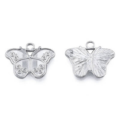 Non-Tarnish 304 Stainless Steel Pendant Rhinestone Settings